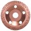Tungsten carbide grinding head 115 x 22.23 mm; medium, angled thumbnail 1