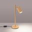 ELEGANT CARBON DESK LAMP WITH A GROOVED LAMPSHADE AND A SWITCH ON THE CABLE thumbnail 7