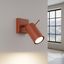 WALL LAMP RING RED OCHRE 1XGU10 thumbnail 3