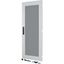 XTSZDSKW-H1625W592 Section wide door, glass window, HxW=1625x592mm, IP55, grey thumbnail 2