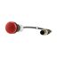 C22-L-R-24-P3 Indicator light, Flat, Cable (black) with M12A plug, 4 pole, 0.5 m, Lens Red, LED Red, 24 V AC/DC thumbnail 12