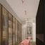 Wall lamp KARBON pink with a switch thumbnail 5