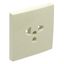C.PLAT F/EARTH SOCKET (EURO-USA TYPE) IVORY thumbnail 1