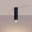 CEILING LAMP NERO 22.5 BLACK/CHROME 1XGU10 thumbnail 3