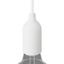 Silicone E27 lamp holder kit with hidden cable clamp thumbnail 1