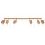 CEILING LAMP KEKE 6 OAK GU10 6X40W IP20 thumbnail 1