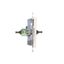 Double socket outlet with earthing and shutters - Czech pin system, satin, metallized, 16A thumbnail 1