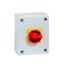 P3-63/SE3/SVB Main switch, P3, 63 A, surface mounting, 3 pole, Emergency switching off function, With red rotary handle and yellow locking ring, Lockable in the 0 ( thumbnail 4