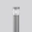 MEGA GÜRTELLINSE, silver, on/off Bollards, D 140 H 500, Transparent gl thumbnail 1