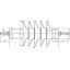 DEHNmid MV arrester Ur: 27kV In: 10kA line disch. class 1 incr. creepa thumbnail 2