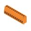 Printed circuit board terminals, 3.50 mm, Number of poles: 11, 90°, Solder pin length (l): 3.2 mm, tinned, orange, Clamping yoke connection, Clamping range, max. : 2.08 mm², Box thumbnail 2