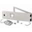 XMW0606CDC-NZM Opening metal front plate for drawer, NZM, closed IP55, H=150mm, grey thumbnail 1