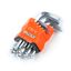 9pcs Ball end hex key set Standart  9pcs.,1.5-10мм (1,5 mm, 2,0 mm, 2,5 mm, 3 mm, 4 mm, 5 mm, 6 mm, 8 mm, 10 mm) thumbnail 1
