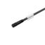 Sensor/actuator line, One end without connector, M8, Number of poles : 3, 0.1 m, Female socket, straight, Shielded: No, LED: No, Sheath material: PUR, Halogen: No thumbnail 1