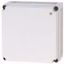 CI44E-200-RAL7035 Insulated enclosure, +knockouts, RAL7035, HxWxD=375x375x225mm thumbnail 1