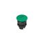 Spring-return green mushroom pushbutton with marking thumbnail 2