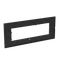 Frame - 1-gang / 7-modules - Niessen logo - Anthracite thumbnail 2