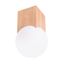 CEILING LAMP SOLIS NATURAL WOOD 1XG9 thumbnail 1