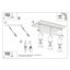 Ceiling lamp RING 3L pink thumbnail 5