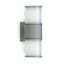 GREY WALL BRACKET 2xE27 20w thumbnail 1