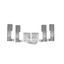 XVTL-IC/BRA/SET Bracket set for fixing from XVTL-IC thumbnail 1