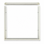 Mounted Frame Fit for 595*595 LED Panel screwless,  height 70mm White thumbnail 1