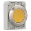 M30I-FDR-Y Pushbutton, RMQ-Titan, flat, maintained, yellow, blank, Front ring stainless steel thumbnail 8