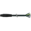 MQ15 male 0° with cable 600V AC type 3 PVC 6x2.5 bk 15m thumbnail 2