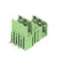PCB plug-in connector, male header, open side, THT solder connection, 5.08 mm, Number of poles: 6, 90°, Solder pin length (l): 3.2 mm, tinned, Pale green, Box thumbnail 3