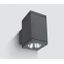 ANTHRACITE COB LED 2x6W WW IP54 230V thumbnail 1