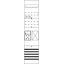 BF17C2 Meter panel, Field width: 1, Rows: 0, 1050 mm x 250 mm x 160 mm, IP2XC thumbnail 21