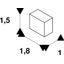 Mounting clips for SILICON LED FELXSTRIPS, 25 pieces thumbnail 2