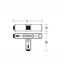 Form connector L 330 B 204 H 76 colour: aluminium 220 - 240 V thumbnail 3