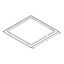 Flushmount Combiframe for Homecabinet 3, RAL9003 thumbnail 2