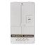 Meter panel grey with metal fixing thumbnail 1