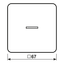 ENet push-button standard 1-gang FMCD1700PSW thumbnail 4