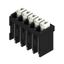 Printed circuit board terminals, 3.50 mm, Number of poles: 5, 180°, Solder pin length (l): 1.5 mm, black, PUSH IN with actuator, Clamping range, max. : 1.5 mm², Tube thumbnail 2