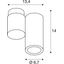 ENOLA_B SPOT 1 wall and ceiling light, single, brass, GU10 , max. 50W thumbnail 2