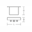 End piece L 53 B 19 H 33 colour: black thumbnail 4