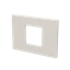 Frame - 1-gang / 2-modules - Niessen logo - Basic - Dune thumbnail 2