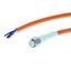 Sensor cable, M8 straight socket (female), 4-poles, PVC washdown resit AA019163D thumbnail 2