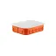 Flush mounted junction box M6x60FP MULTIWALL orange thumbnail 3