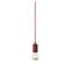 FITU E27 pendulum luminaire, E27, max. 60W, round, ruby thumbnail 7