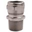 Cable Gland single sealing ATEX EXD Nickel Plated Brass 3NPT Metallic  thumbnail 1