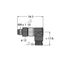 Field-Wireable Connector Male Connector M8 × 1/Ø 8 mm, Angled   BS5231-0 thumbnail 2