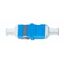FO Coupler LC-Duplex,Singlemode,zirconia,without flange,blue thumbnail 2