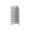 LFDW/A.1.63.1-866 | Cover 1x dimmable icon | CARAT, AXCENT, FUTURE, PURE |866 STAINLESS STEEL thumbnail 2