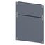 SIVACON, floor, closed, IP30, D: 600 mm, W: 400 mm, zinc-plated thumbnail 1