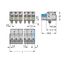 1-conductor female connector push-button Push-in CAGE CLAMP® light gra thumbnail 2