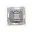 Sourface mounted foldable box, (Complete product), Simon 24, IP20/IP44, white thumbnail 2